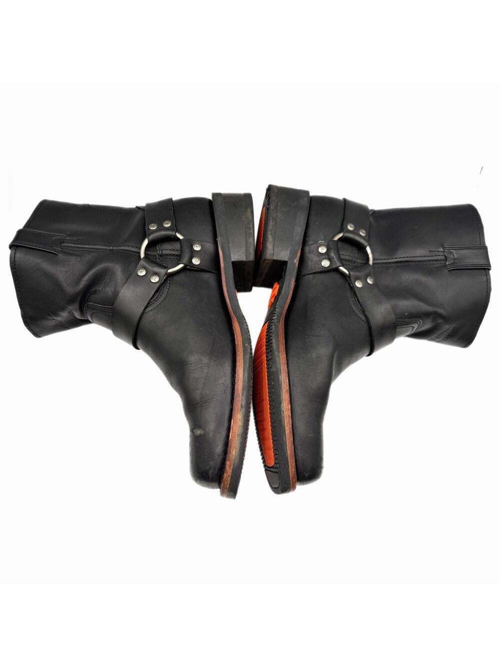 Men’s Harley-Davidson Black Leather El Paso Harness Boots – 11 - Picture 5 of 7